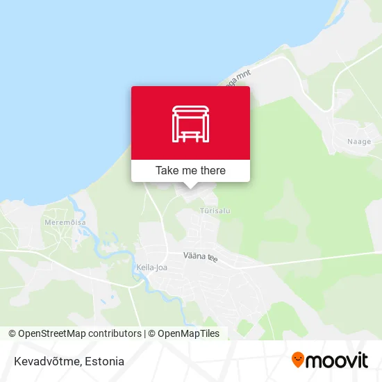 Kevadvõtme map