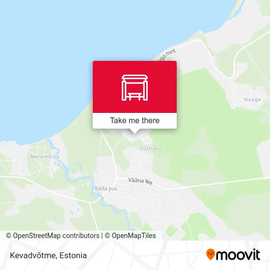 Карта Kevadvõtme