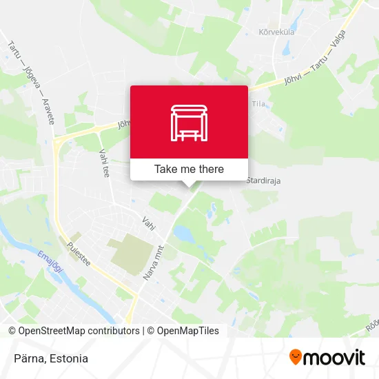 Карта Pärna