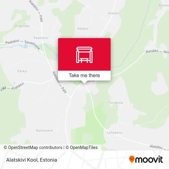 Карта Alatskivi Kool