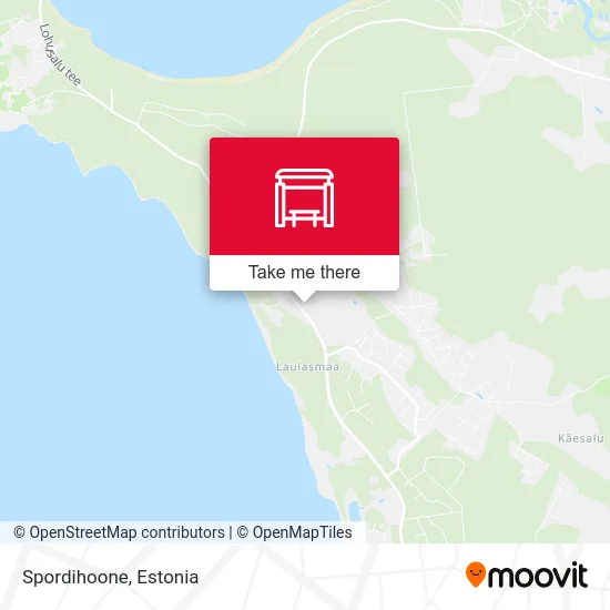 Карта Spordihoone