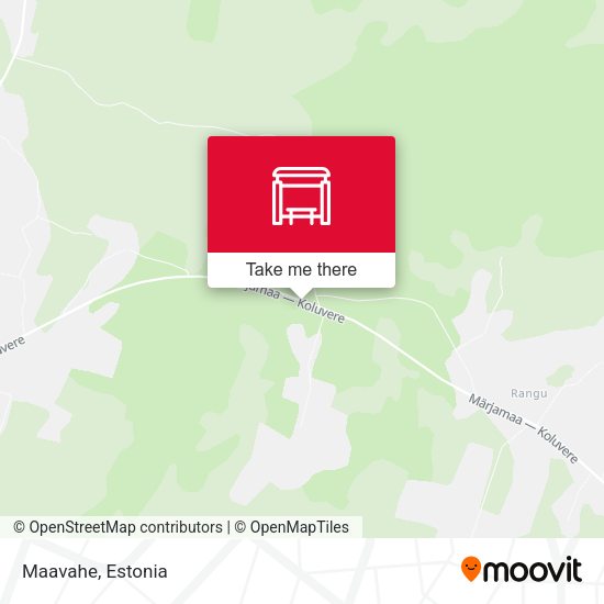 Карта Maavahe