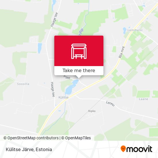 Külitse Järve map