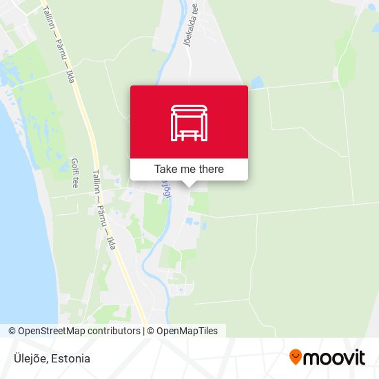 Карта Ülejõe
