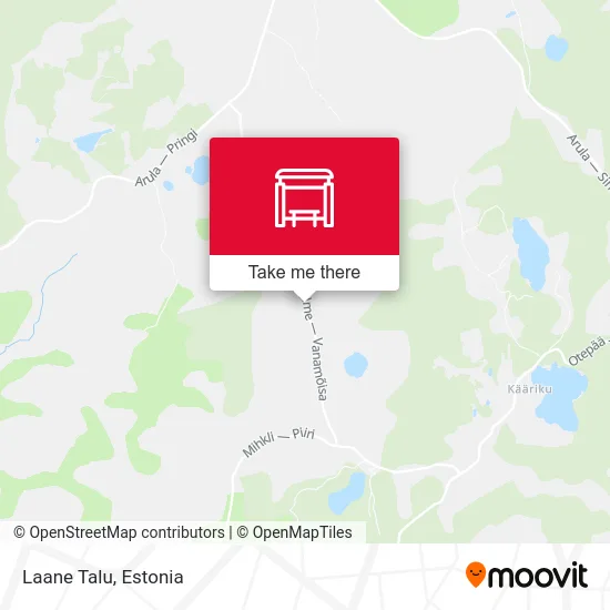 Карта Laane Talu