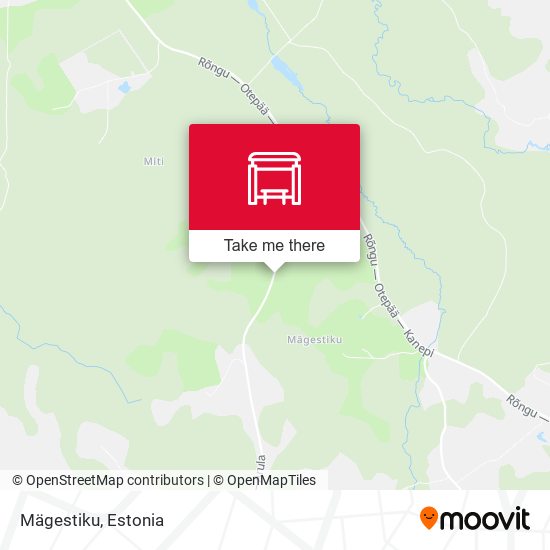 Карта Mägestiku