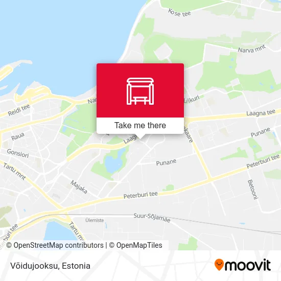 Карта Võidujooksu