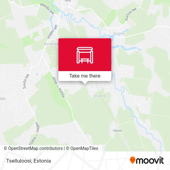 Карта Tselluloosi