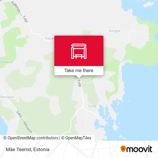 Карта Mäe Teerist