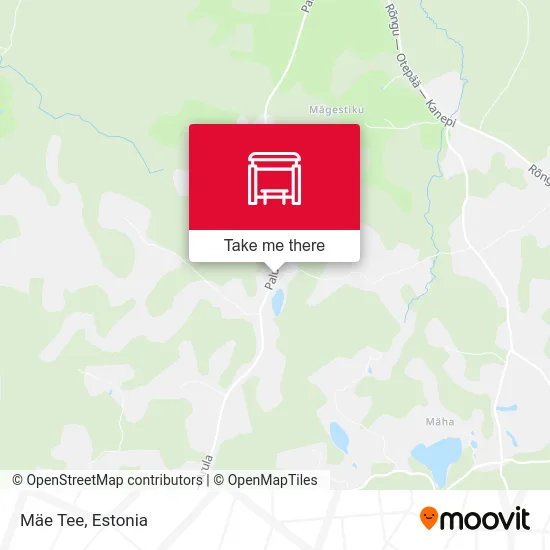 Карта Mäe Tee
