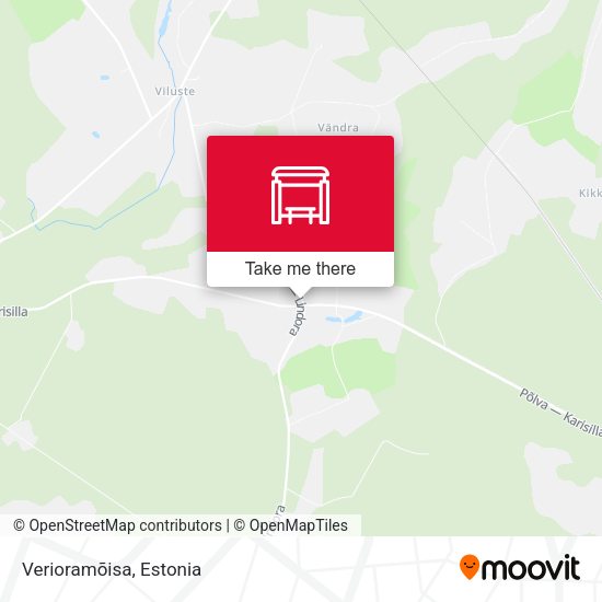 Карта Verioramõisa