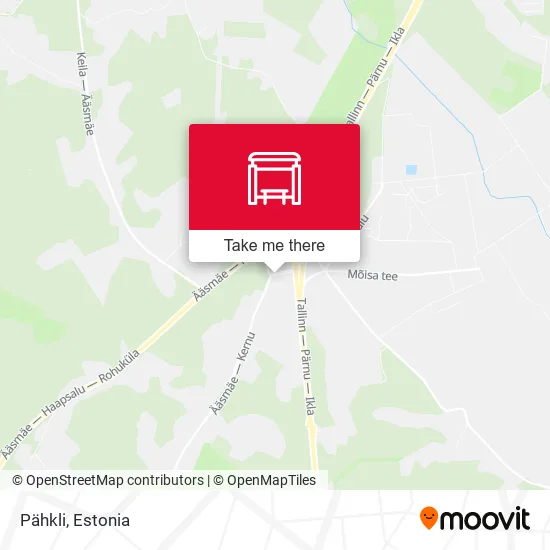 Карта Pähkli