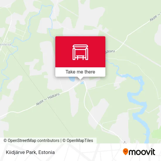 Карта Kiidjärve Park