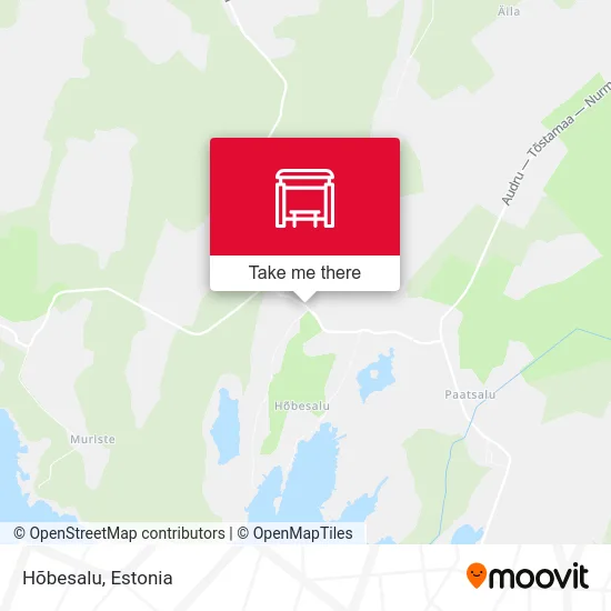 Карта Hõbesalu