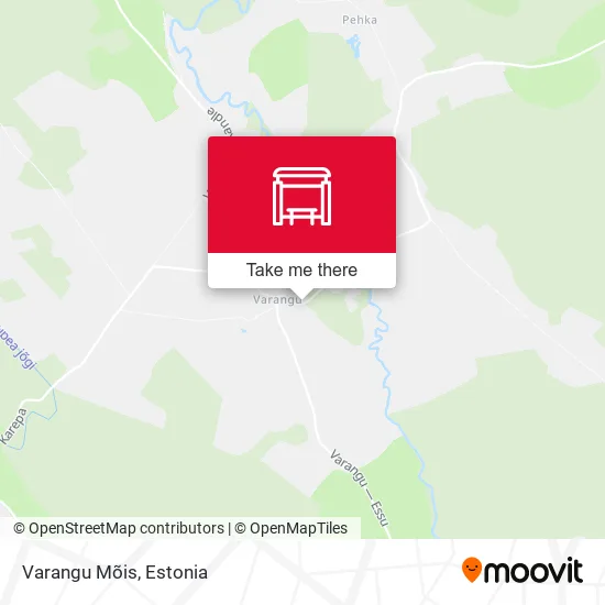 Карта Varangu Mõis
