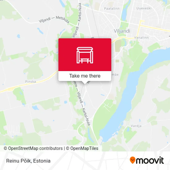 Карта Reinu Põik
