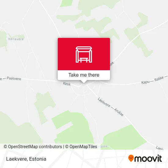 Карта Laekvere