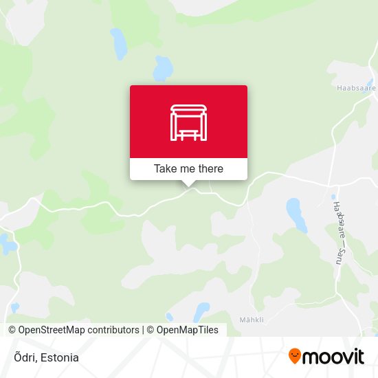 Карта Õdri