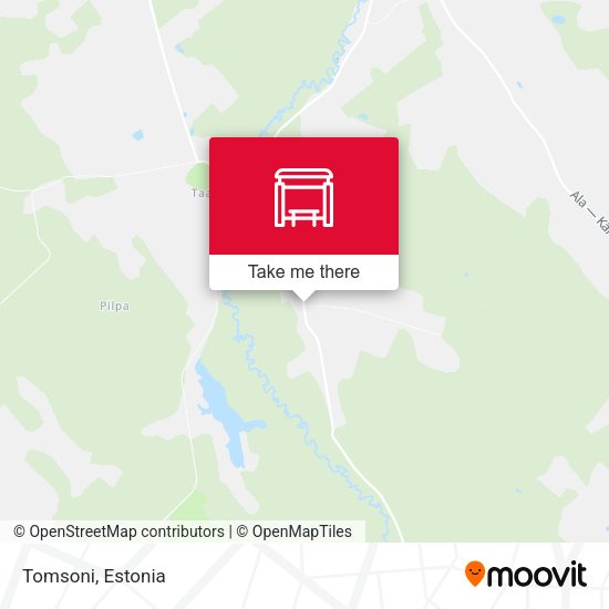 Карта Tomsoni