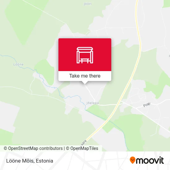 Карта Lööne Mõis