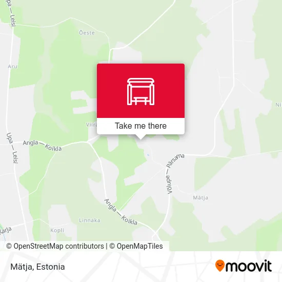 Карта Mätja