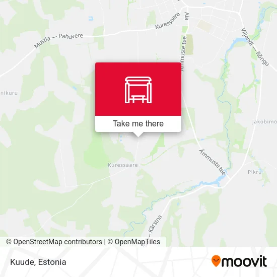 Карта Kuude