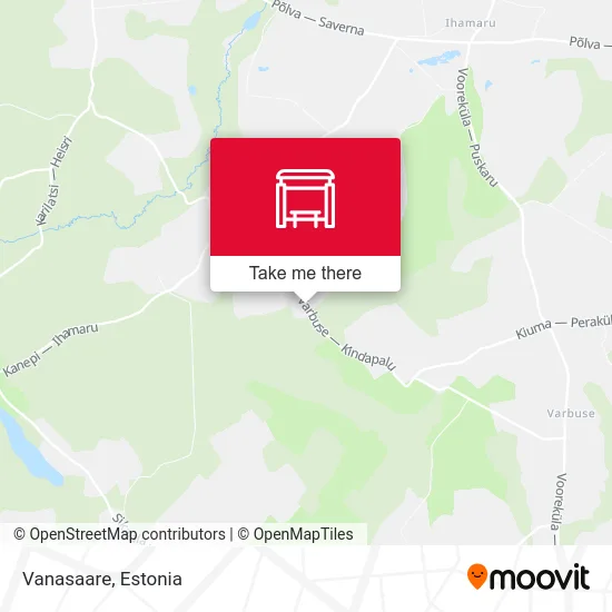 Карта Vanasaare
