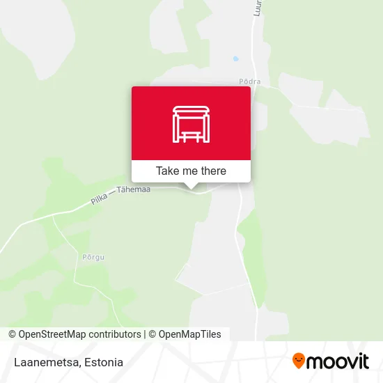Карта Laanemetsa