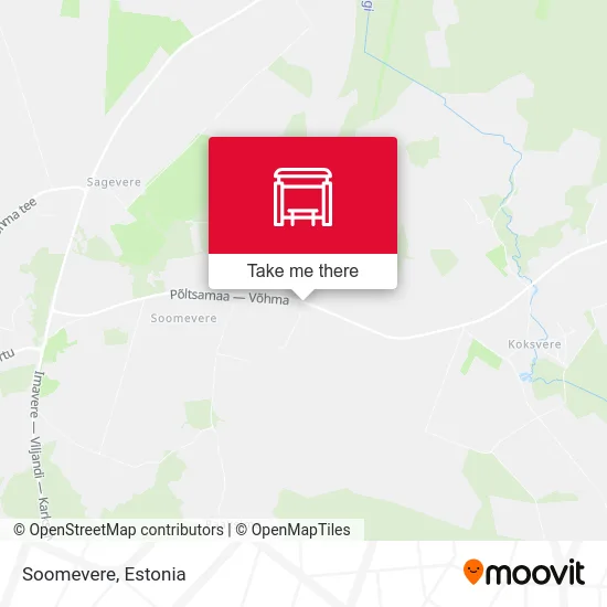 Карта Soomevere