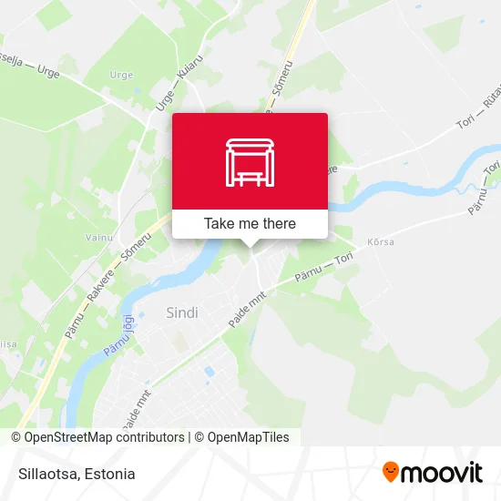 Карта Sillaotsa