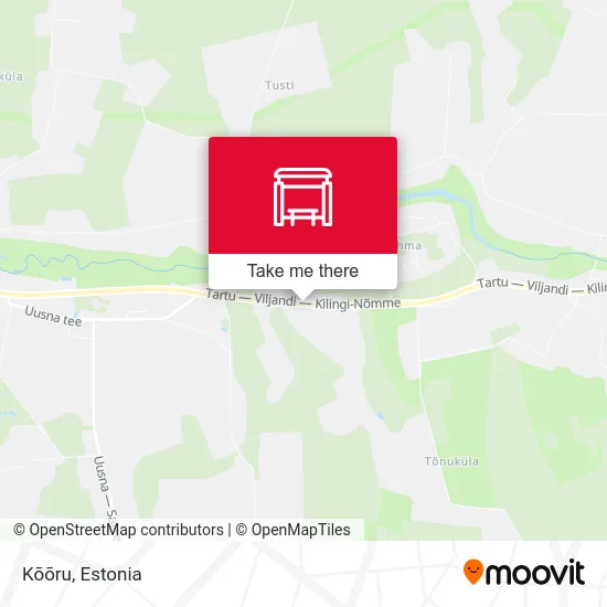 Карта Kõõru