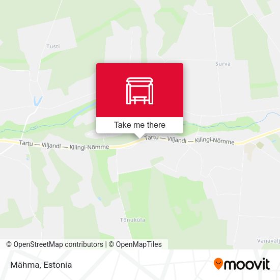 Карта Mähma
