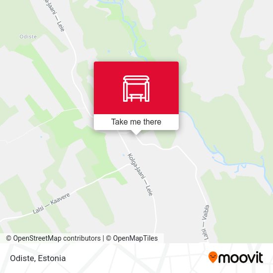 Карта Odiste