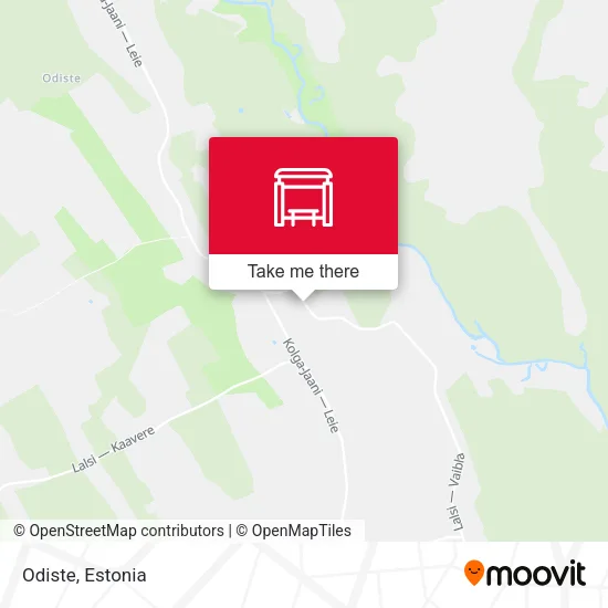 Карта Odiste