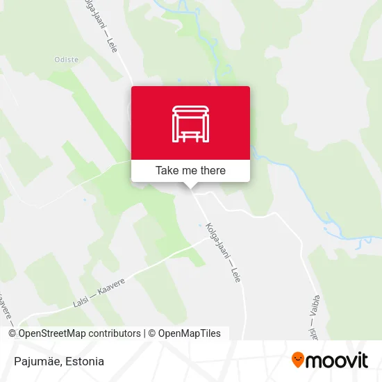 Карта Pajumäe