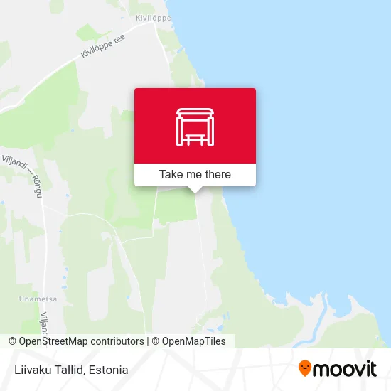 Карта Liivaku Tallid