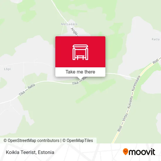 Карта Koikla Teerist