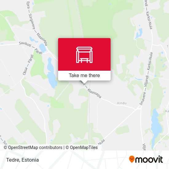 Карта Tedre