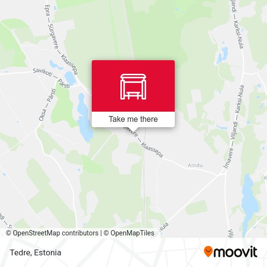 Карта Tedre