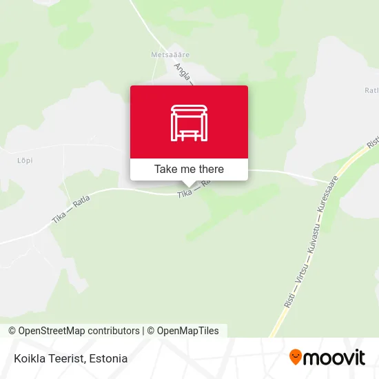 Карта Koikla Teerist