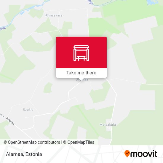 Карта Äiamaa