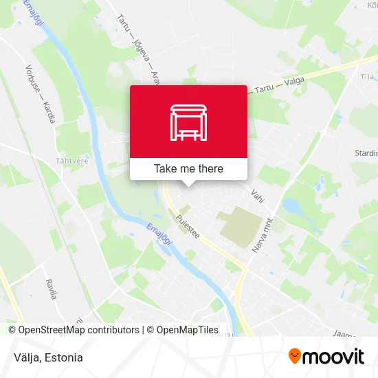 Карта Välja