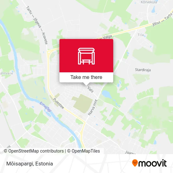 Карта Mõisapargi