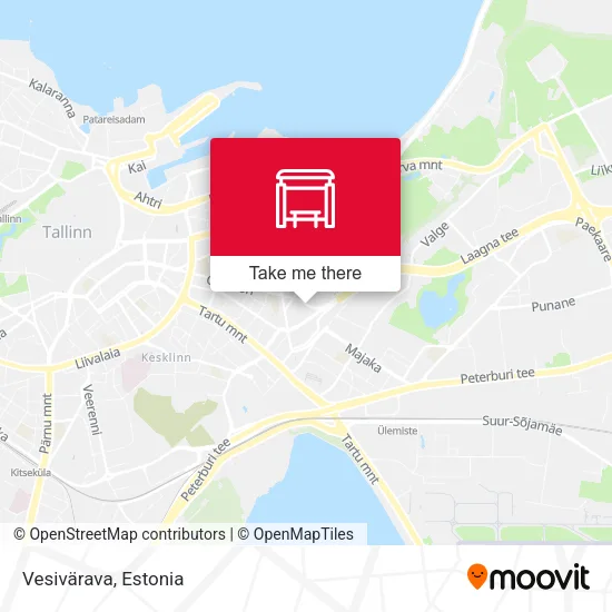 Карта Vesivärava