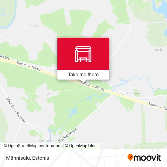 Карта Männisalu