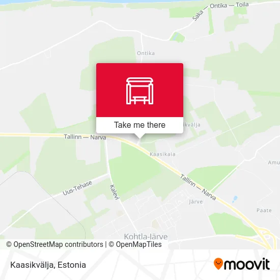 Карта Kaasikvälja