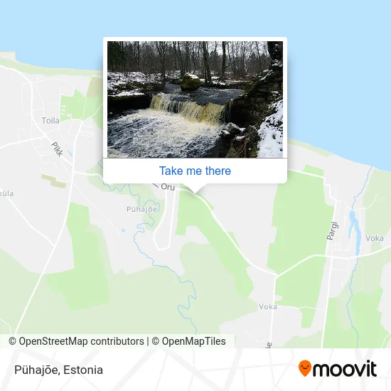 Карта Pühajõe