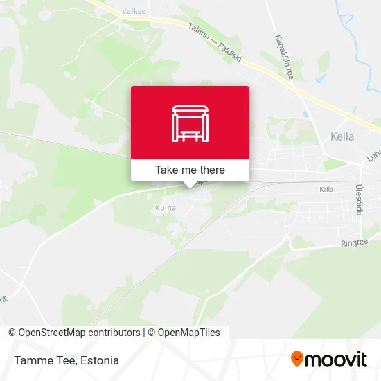 Карта Tamme Tee