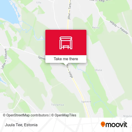 Карта Juula Tee