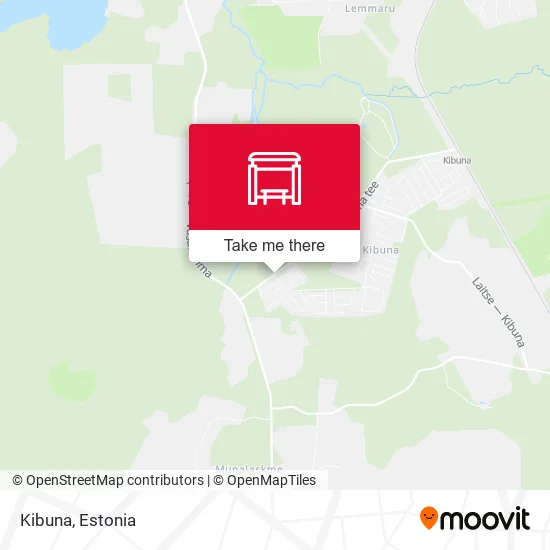 Карта Kibuna